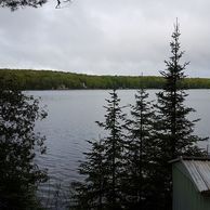 Le lac blanc en Ontario